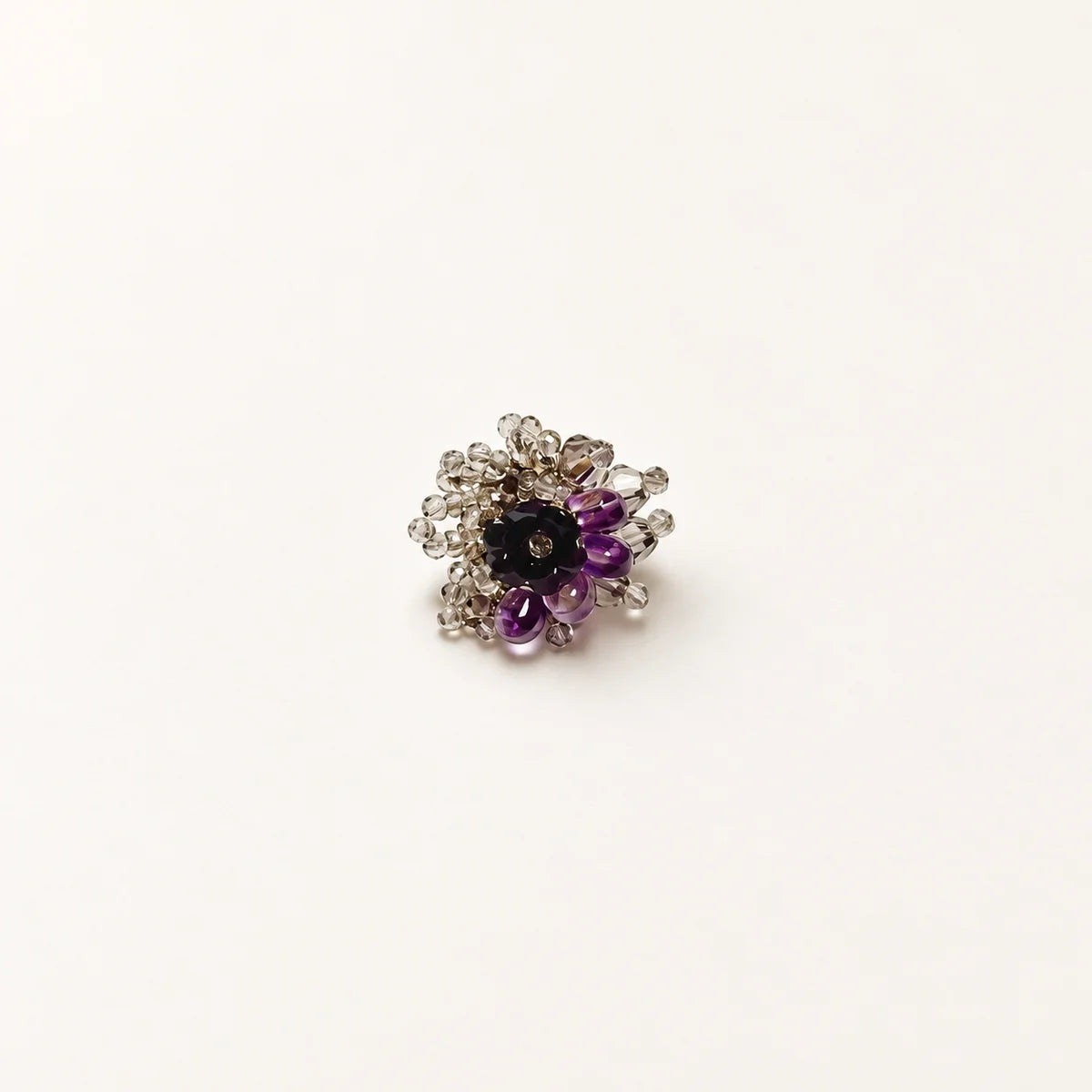 Midnight Beaded Cluster