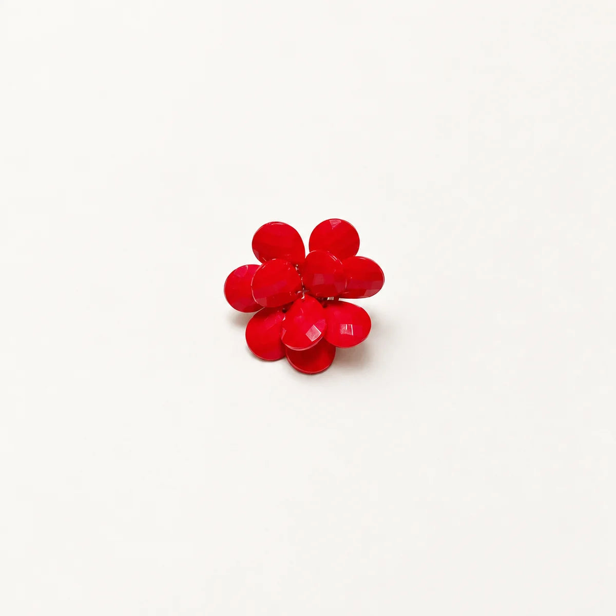 Red petal flower