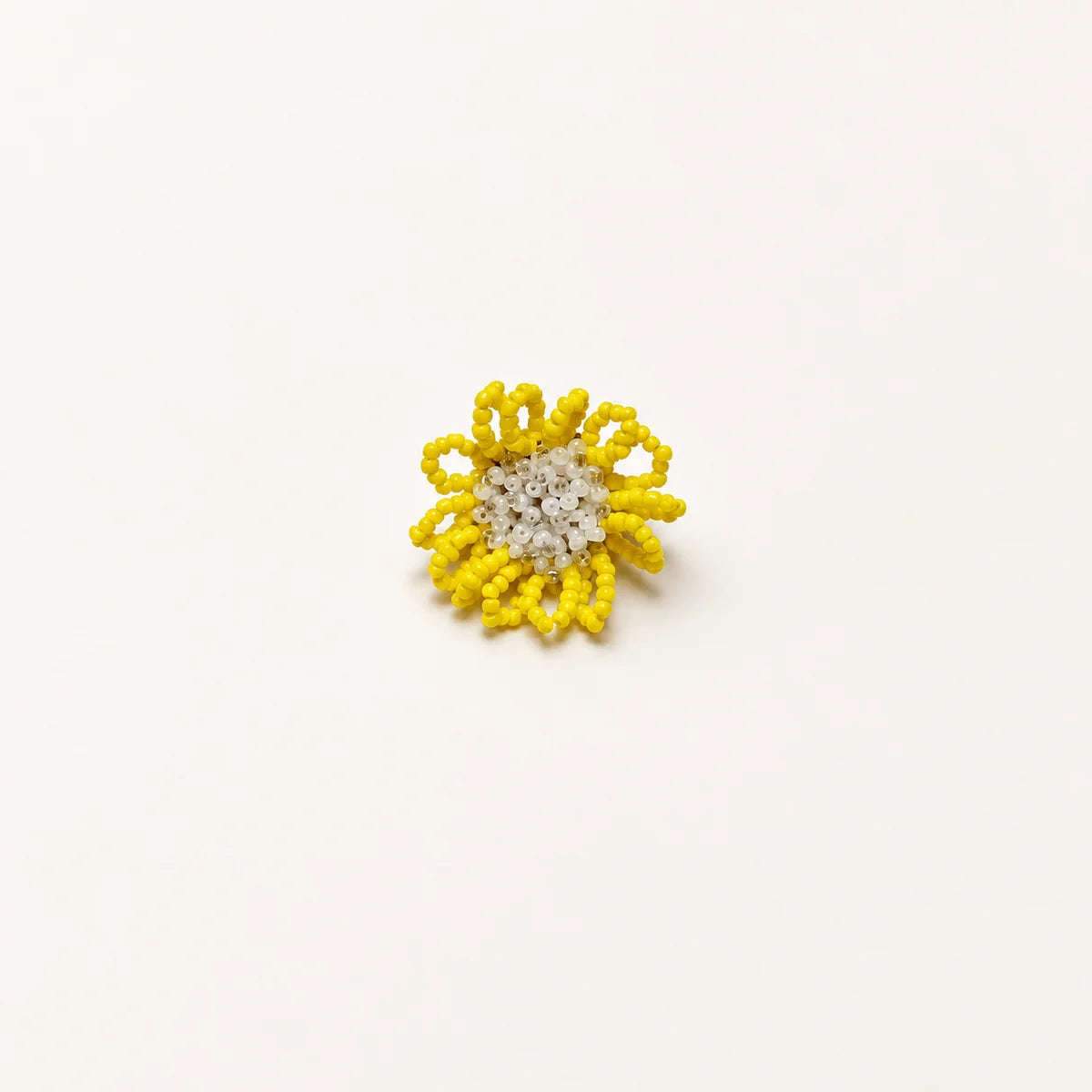 Yellow flower charm