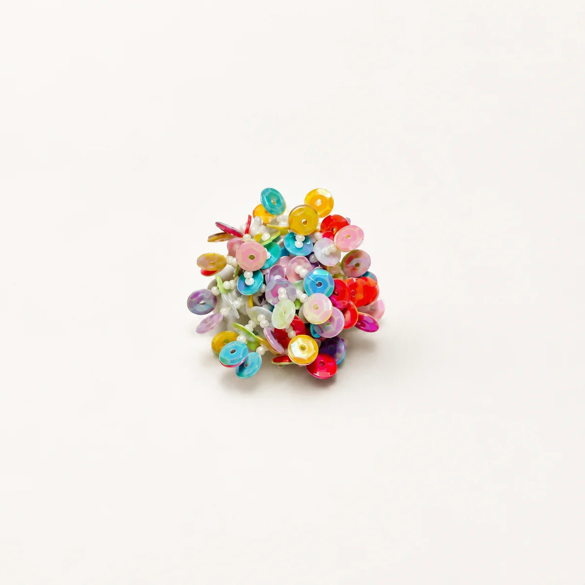 Multicolor flower charm